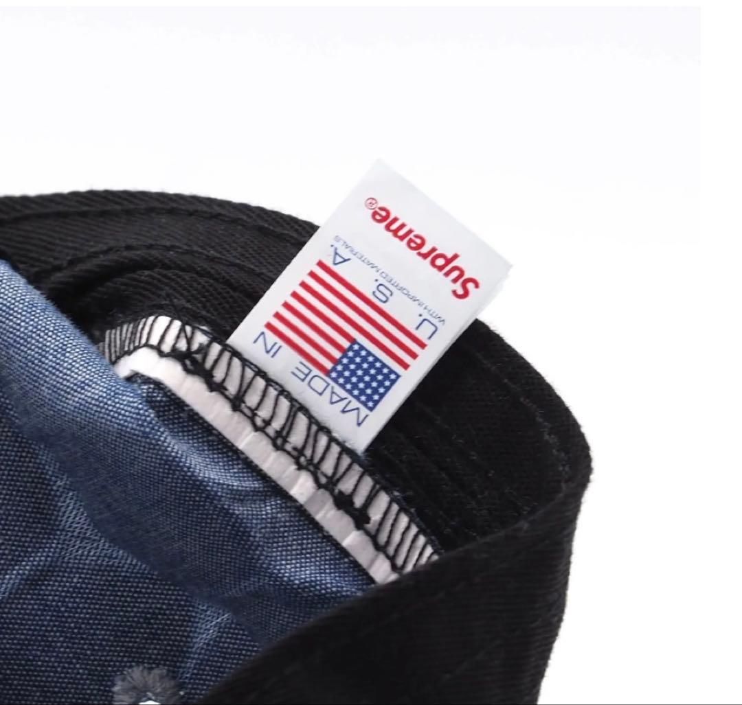 Supreme クロコダイルパターン キャップ