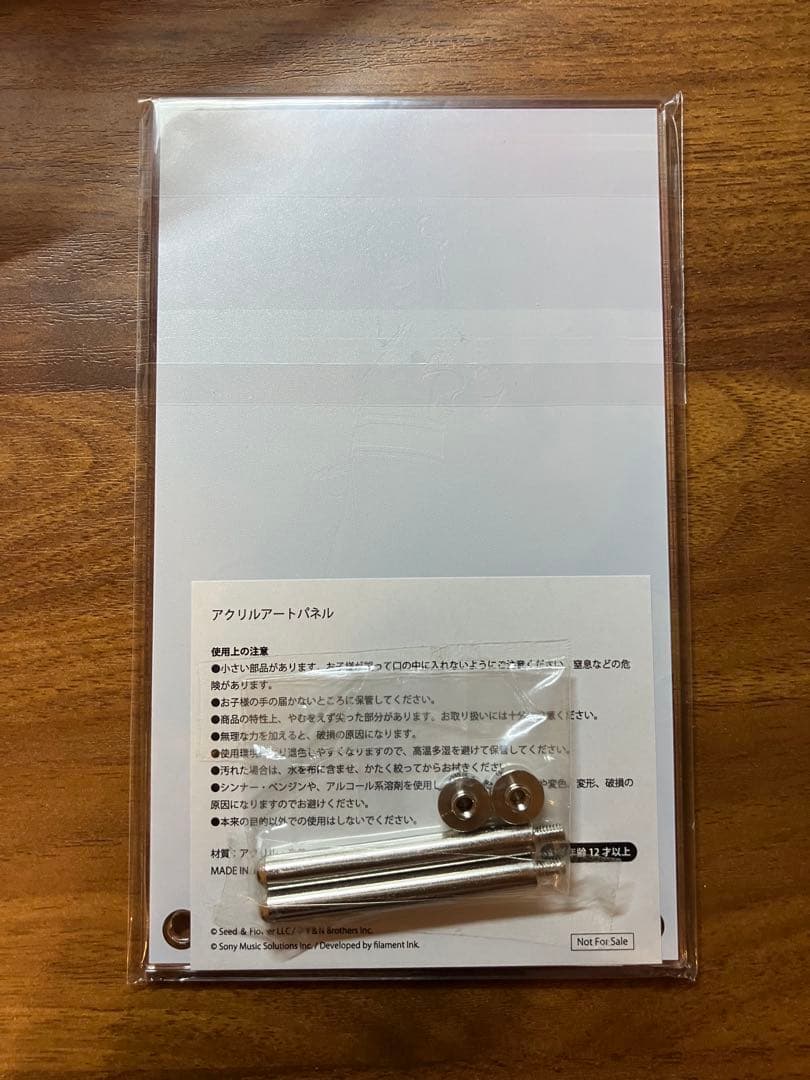【非売品】ひな図書 サイン入りアクリルアートパネル 小坂菜緒