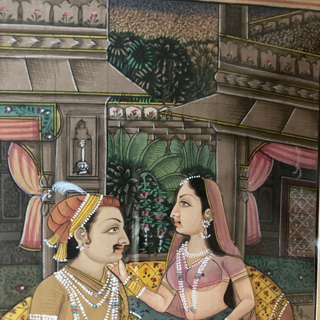 インド ミニアチュール 細密画 - メルカリ