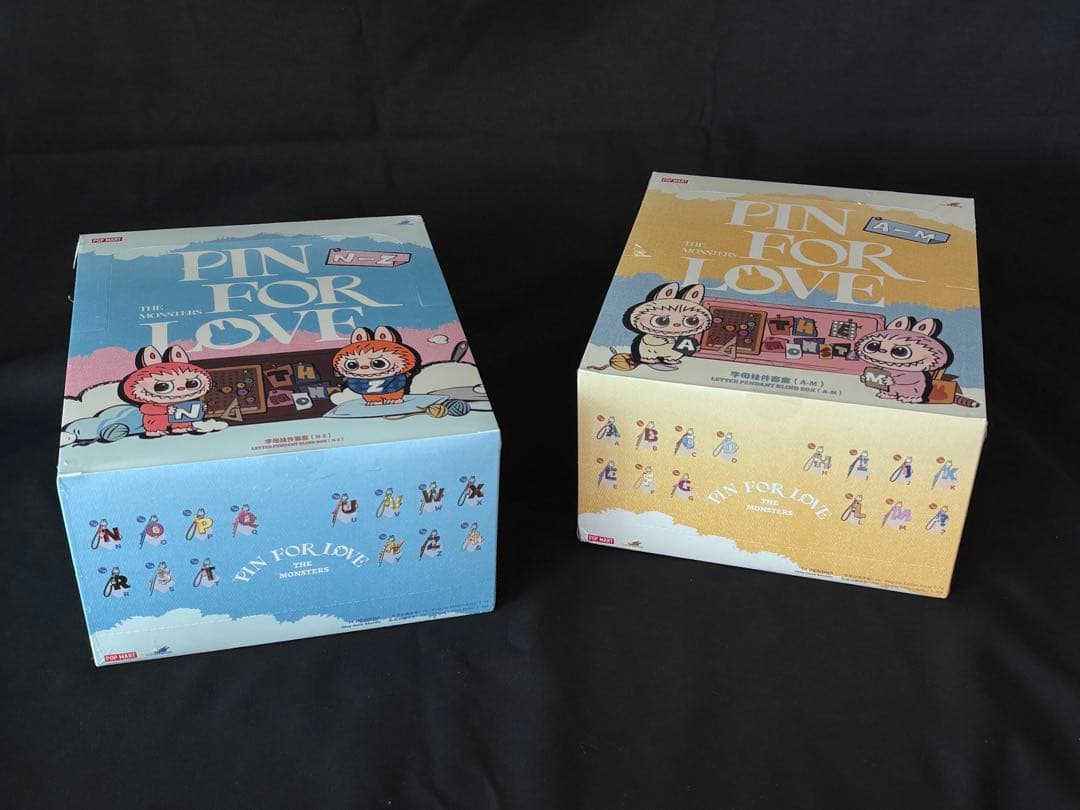 【正規品・店舗限定品】ラブブ　PIN FOR LOVE セット A-M N-Z