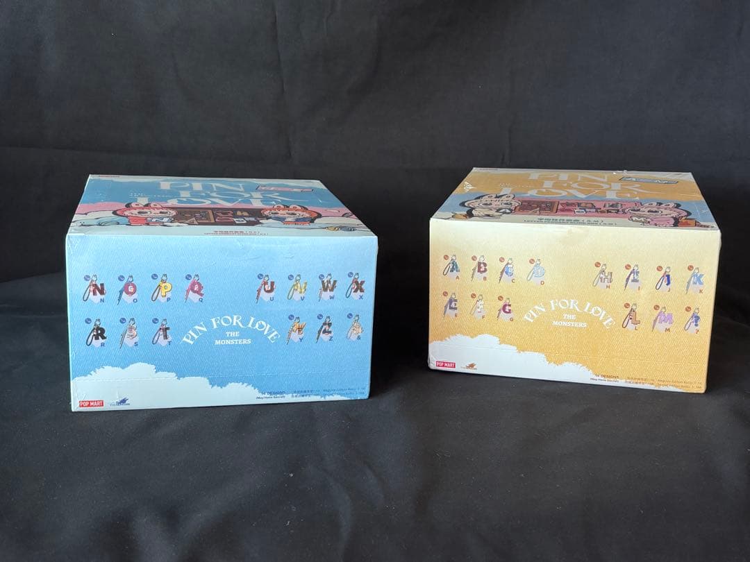 【正規品・店舗限定品】ラブブ　PIN FOR LOVE セット A-M N-Z