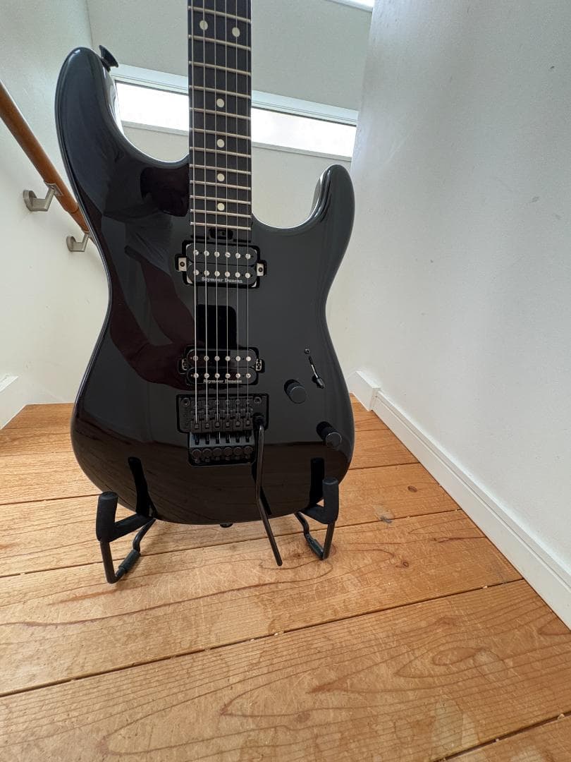 美品：Charvel ストラト黒 ProMod SanDimas2H FTR
