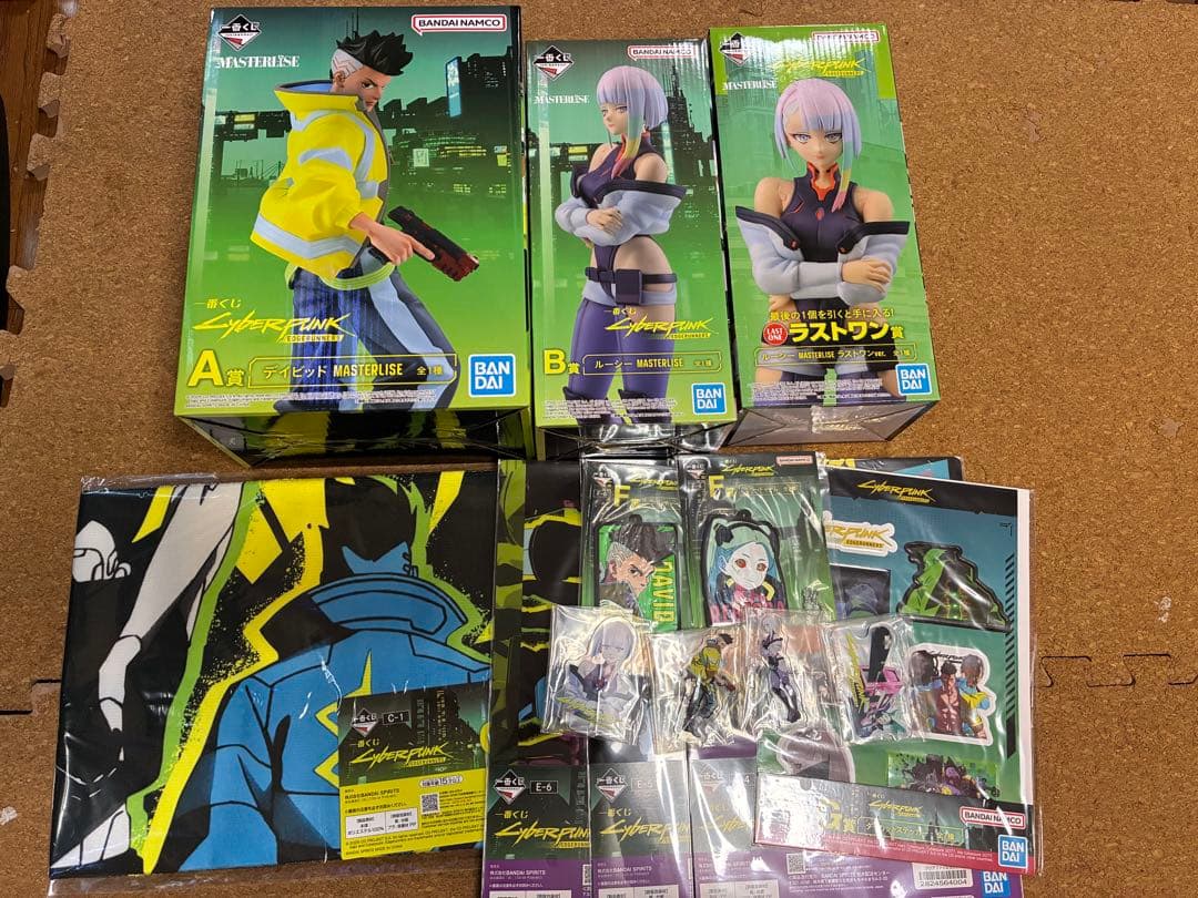 一番くじ サイバーパンクエッジランナーズ A B C ラストワン賞 他