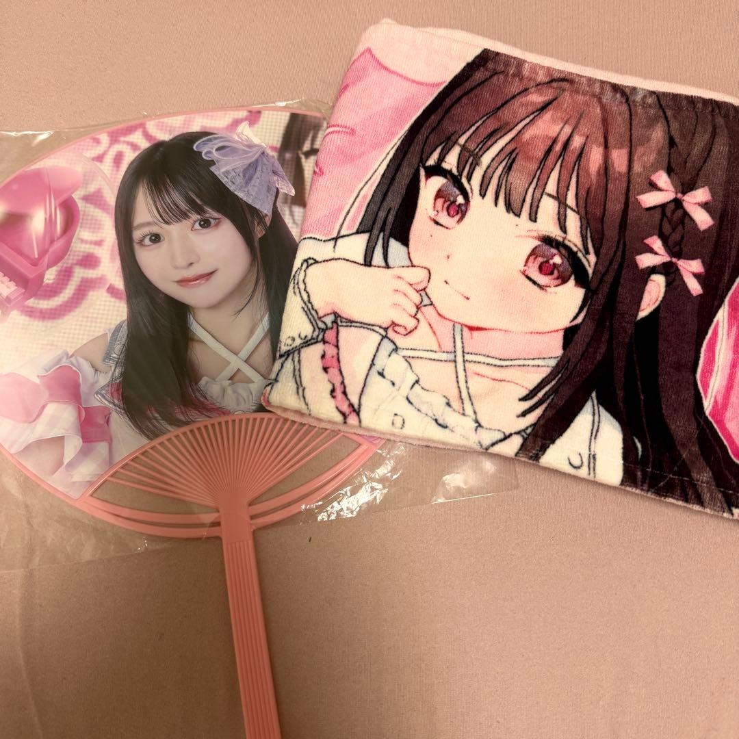 iLiFE! 那蘭のどか うちわ タオル iLiFE! 那蘭のどか 新体制 推し