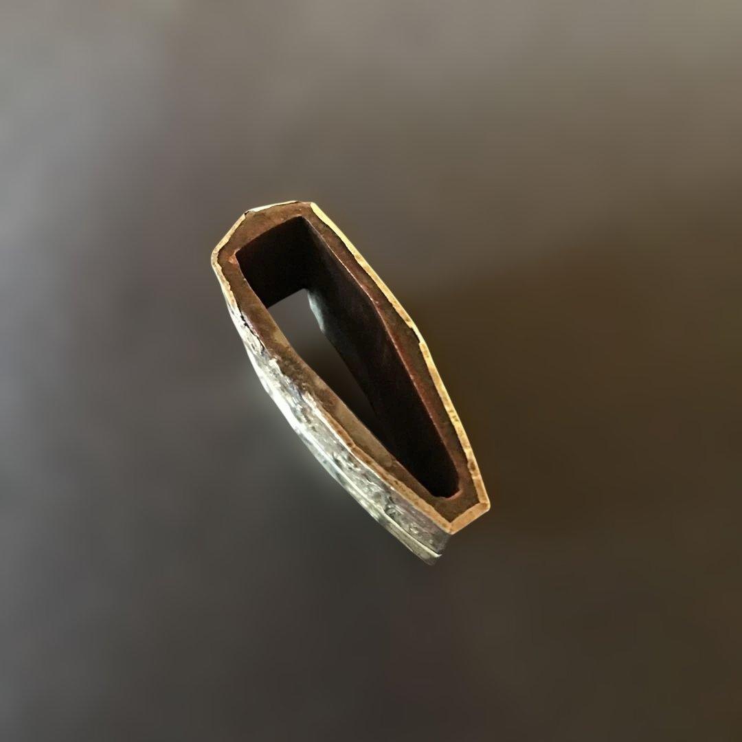 金着せハバキ　江戸時代　19g