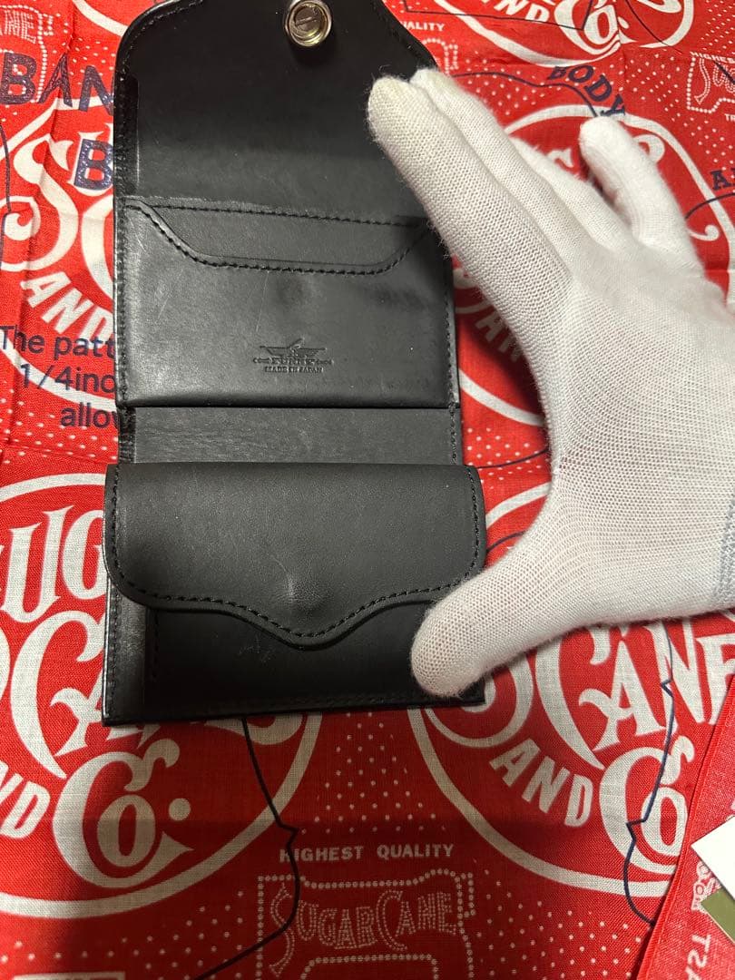 ファニー　funny エレファント革　コンパクト財布