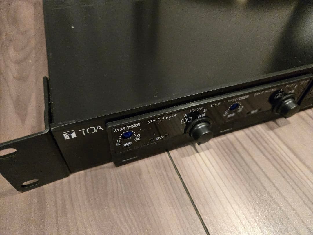 【TOA】トーアワイヤレスチューナーWT-1824受信機ダイバーシティ