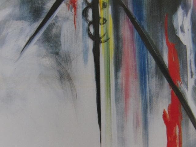 岡本太郎、【愛撫　B】、希少な大判額装用画集より、新品高級額装付