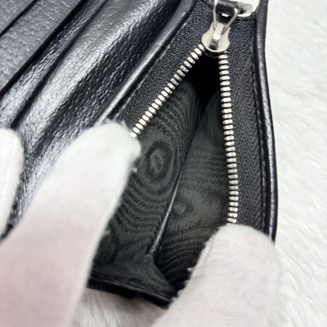 ✨付属品完備✨ グッチ バレンシアガ ザハッカー シェリーライン GG 折り財布