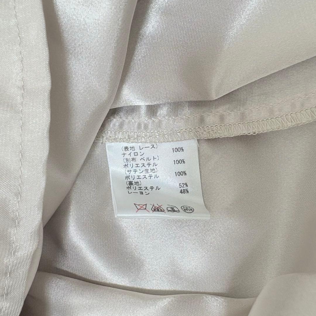 美品✨グレースコンチネンタル 総レース カシュクール ロングワンピース 刺繍