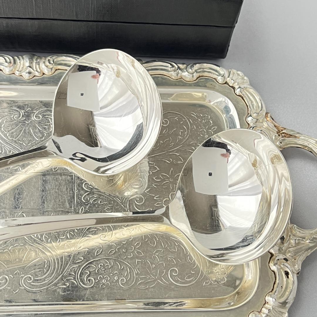 【ARTHUR PRICE】 アールデコのグレービーレードル 2本 ケース