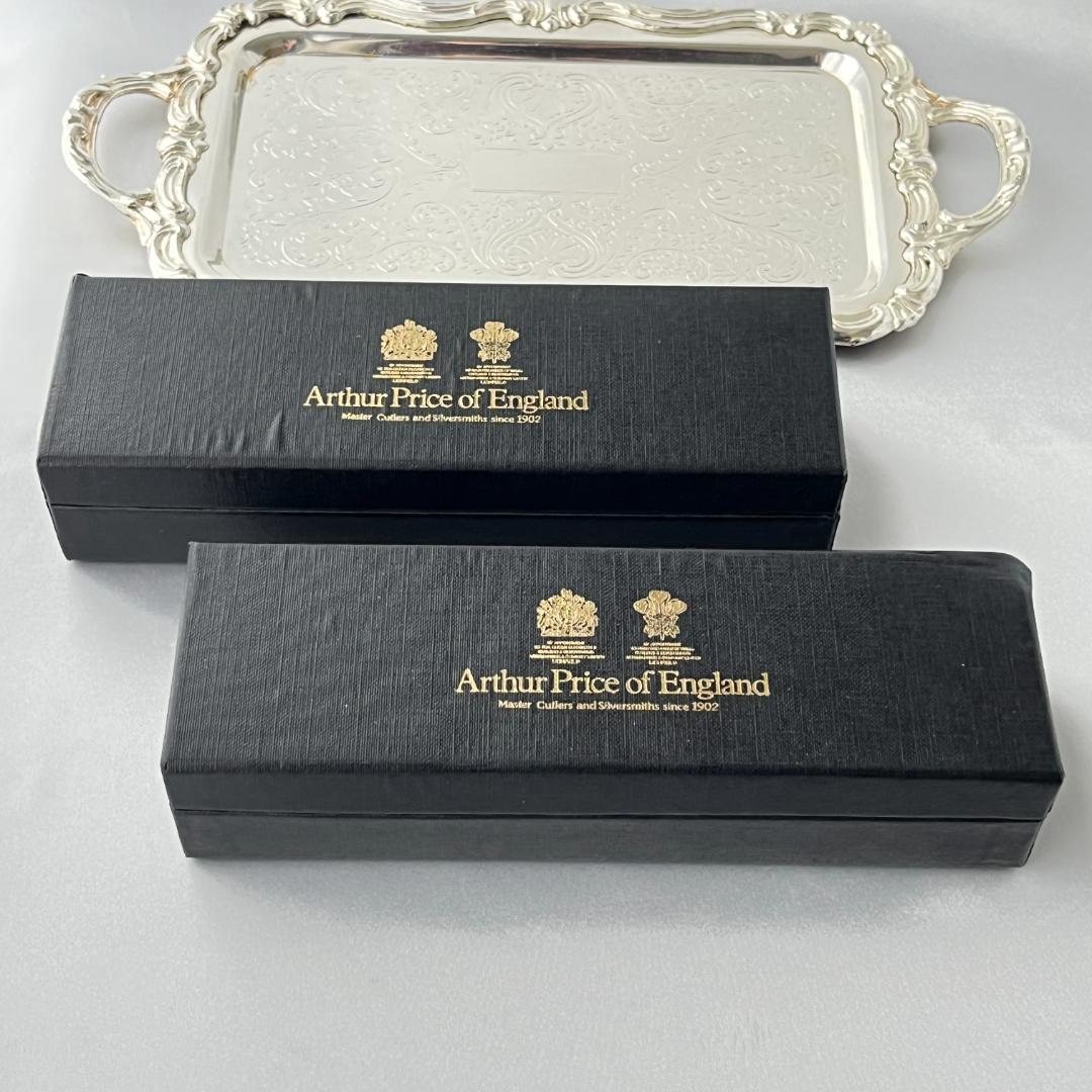 【ARTHUR PRICE】 アールデコのグレービーレードル 2本 ケース