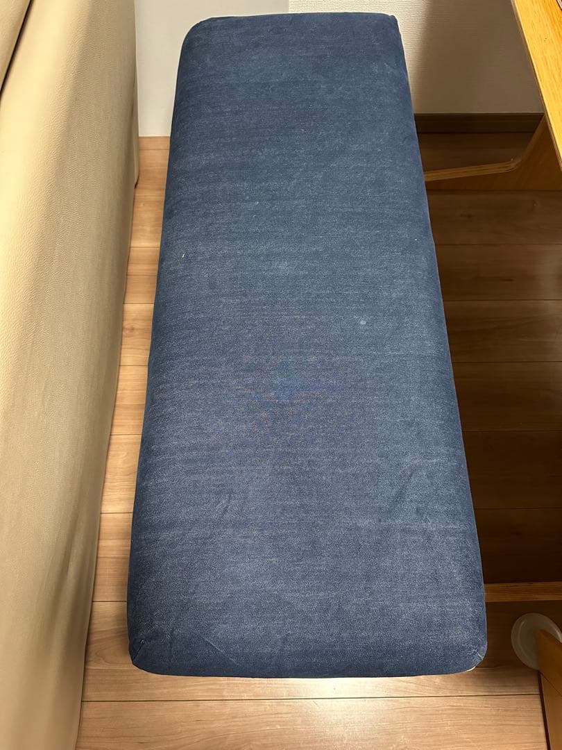 引取限定【無印良品】 リビングでもダイニングでもつかえるテーブル2 チェアセット