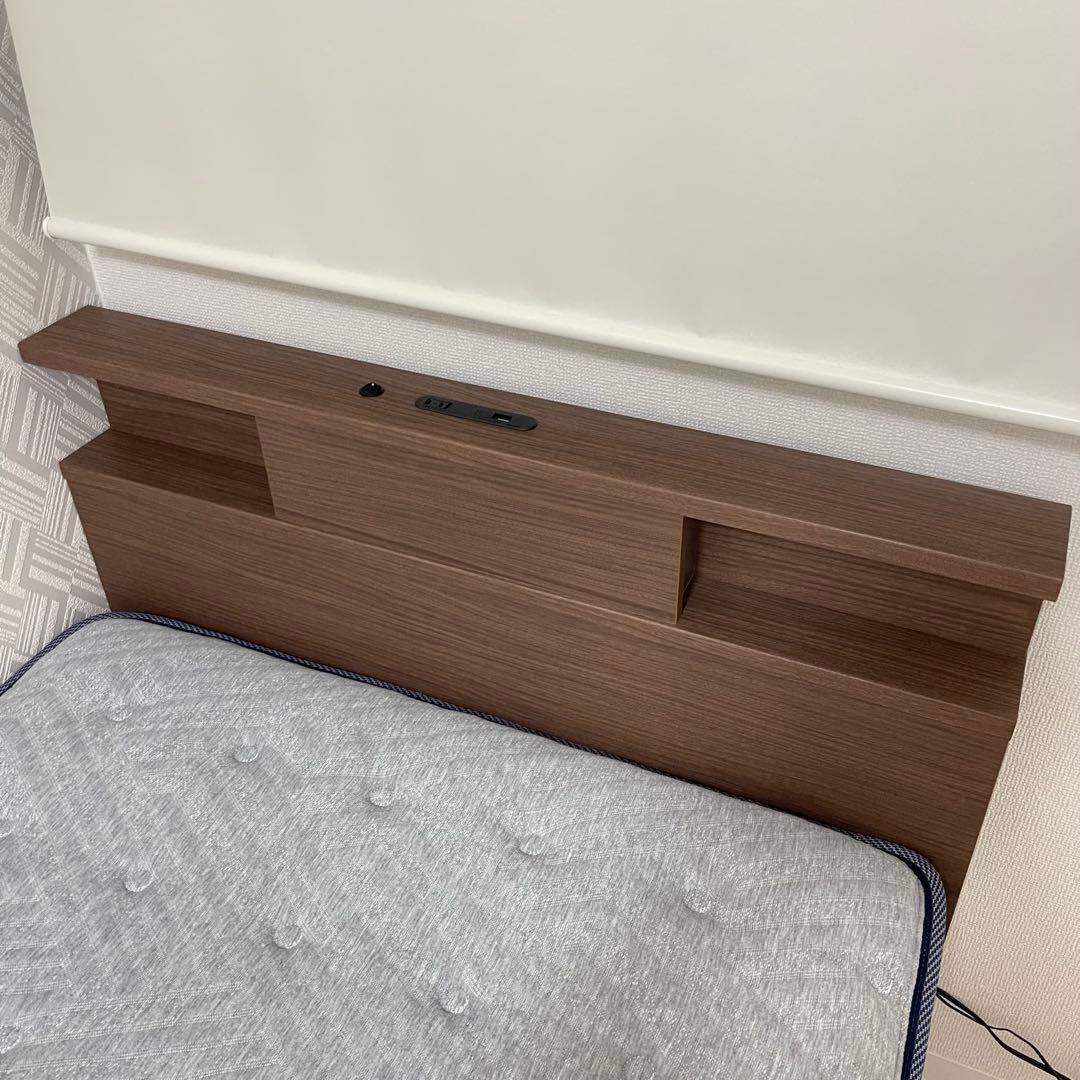 ニトリ　大量収納　ベッドフレーム　シングル　ジオチェスト