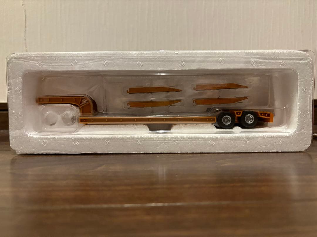 ケンクラフト　1/50 SS 6×4 ハイルーフ現行&16輪中低床トレーラ