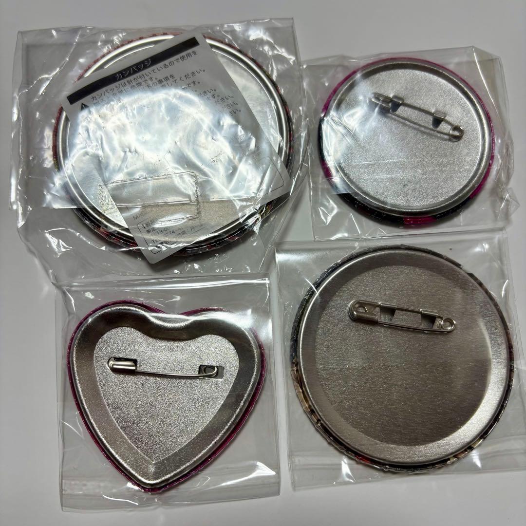 ダンガンロンパ セレス 照れ顔 ハート缶バッジ 幸運対決 パセラ 学生証