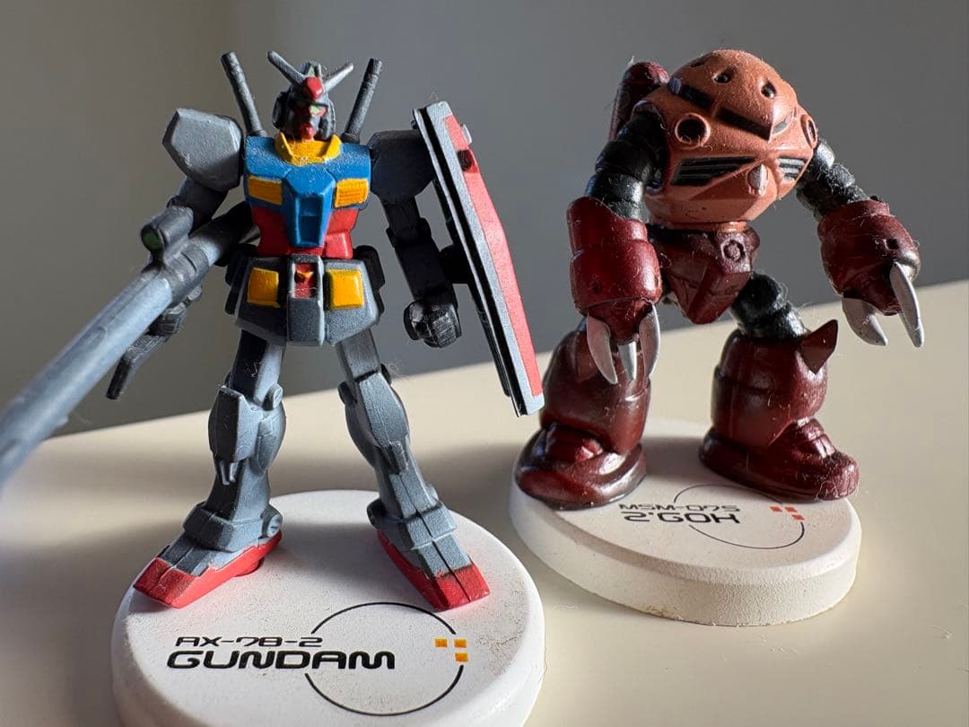 ミニフィギュアセレクションプラス ガンダム、ズゴック 2体セット