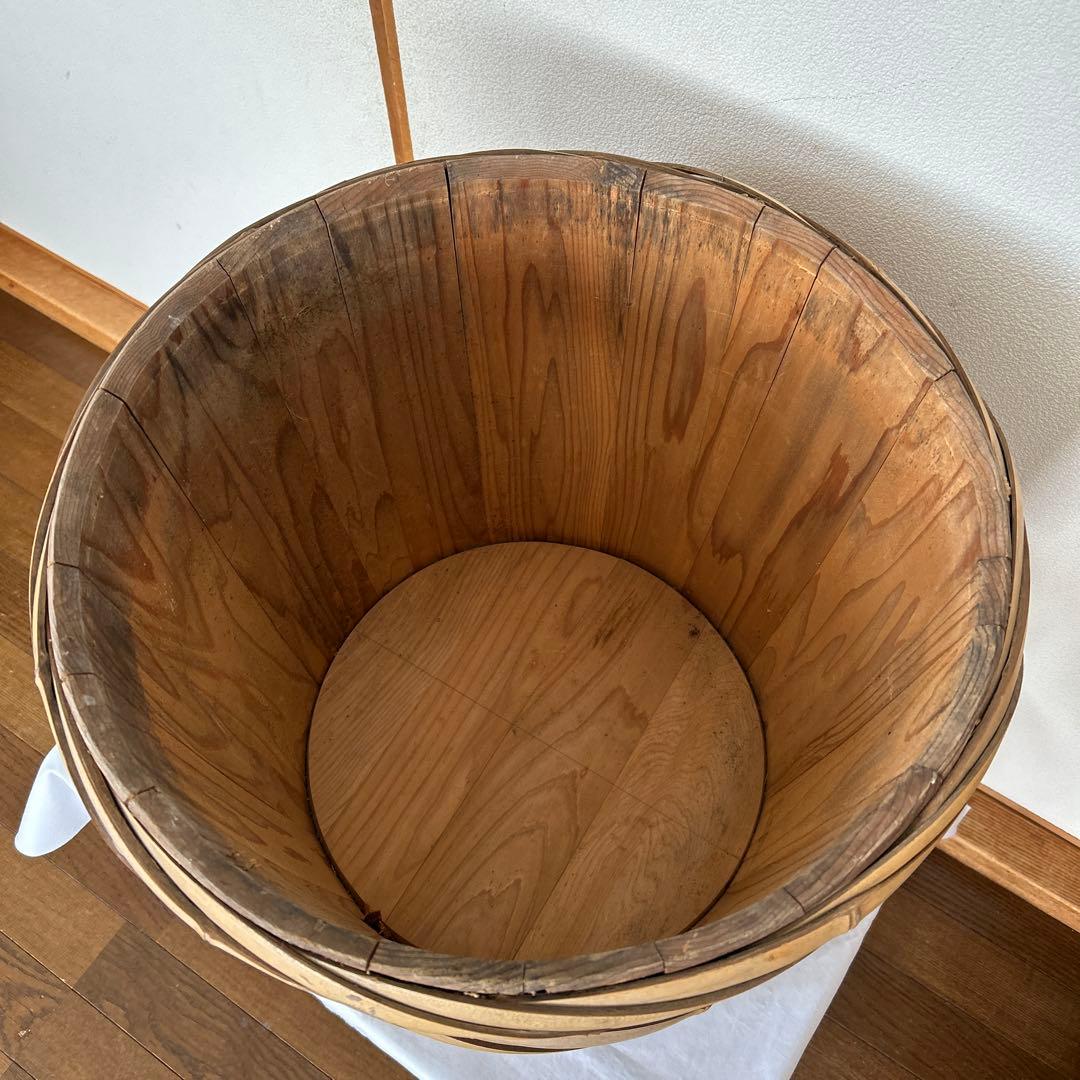 昭和レトロ 木製 樽 酒樽 空樽 古材 古道具 古民具 ビンテージ