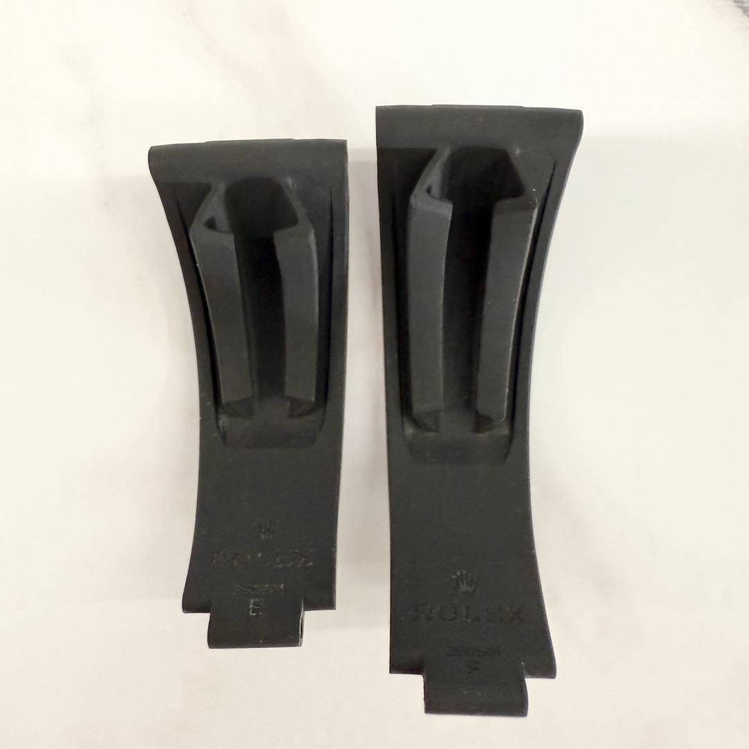 【美品】ロレックス 純正ラバーベルト オイスターフレックス デイトナE-F 2個