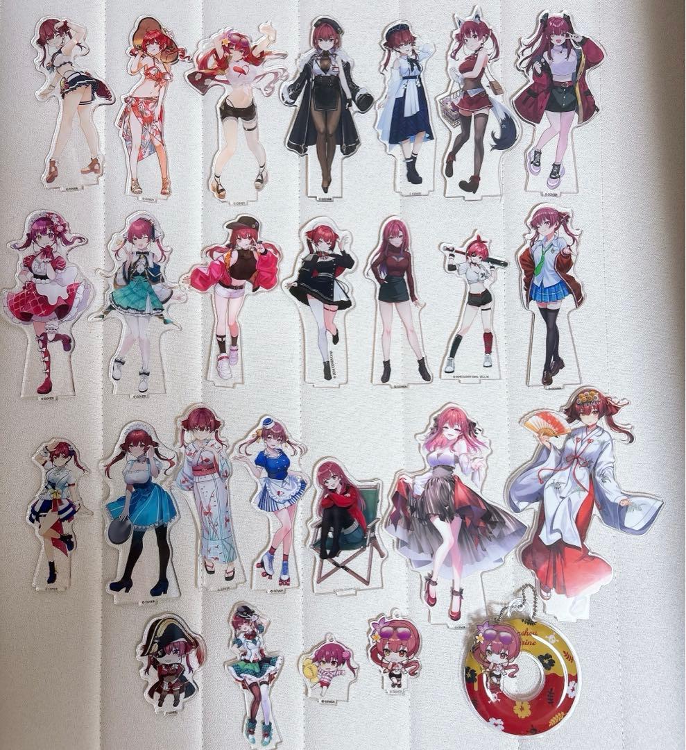 ホロライブ 宝鐘マリン アクリルスタンド アクスタ 26点