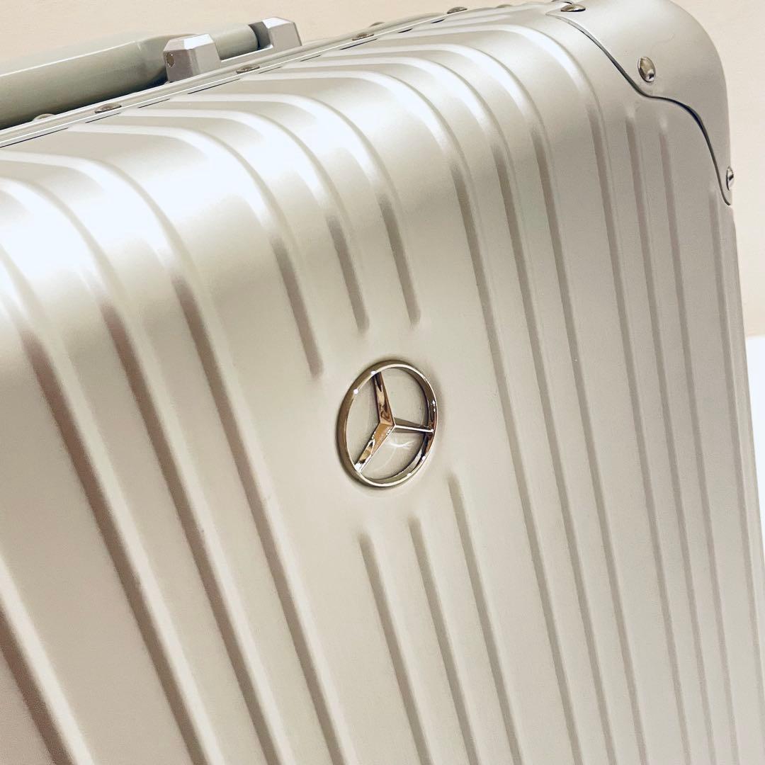メルセデス・ベンツ アルミ スーツケース キャリーケース 32L 4輪 未使用