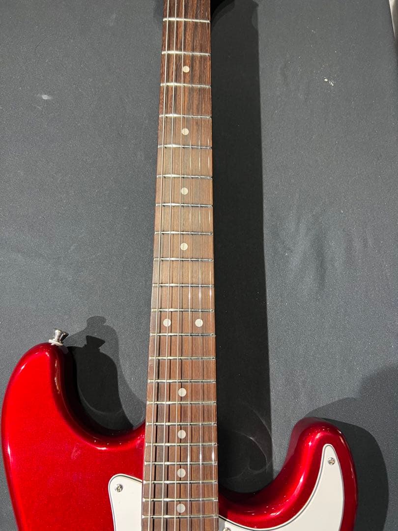 SELDER ストラトキャスタータイプ キャンディアップルレッド 整備完了
