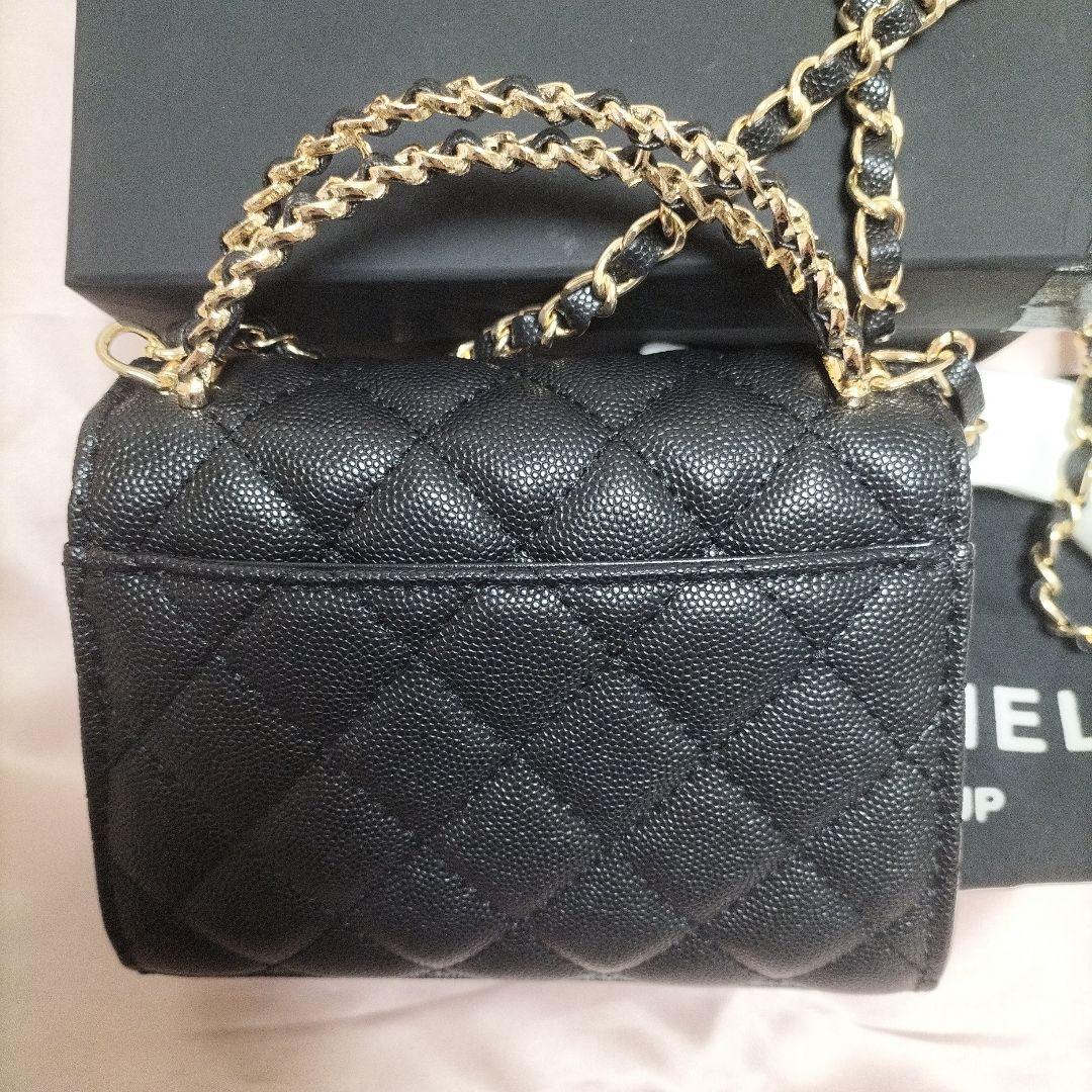 CHANEL キルティングバッグ(ノベルティグッズ)箱、保存袋、リボン付き