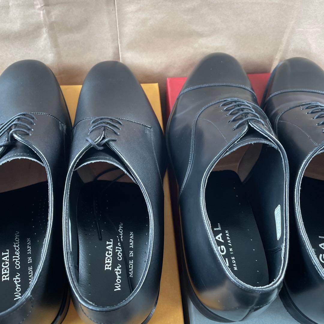 リーガル　V267 232S ブラック　27CM 2足セット