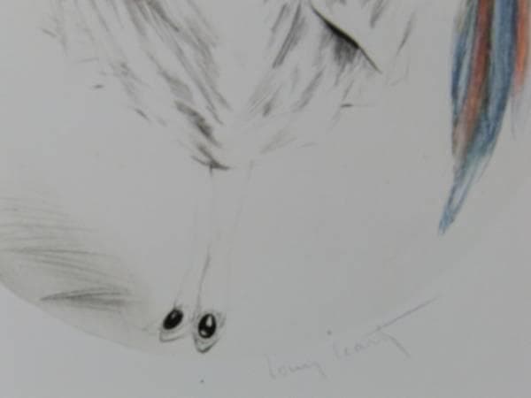 ルイ・イカール限定版・アールデコ/どちらが/版上サイン、希少な額装用画集より