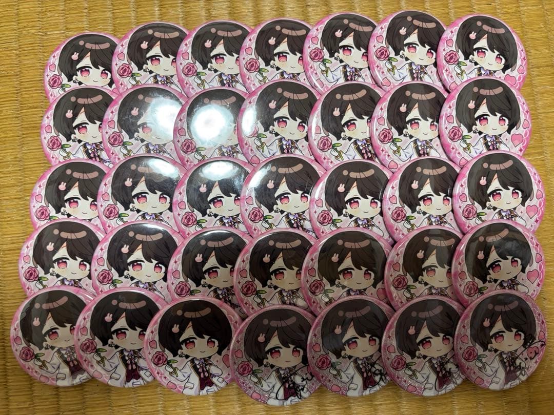 ちょこらび さくらくん 缶バッジ まとめ売り 生誕 デフォ サイン入り