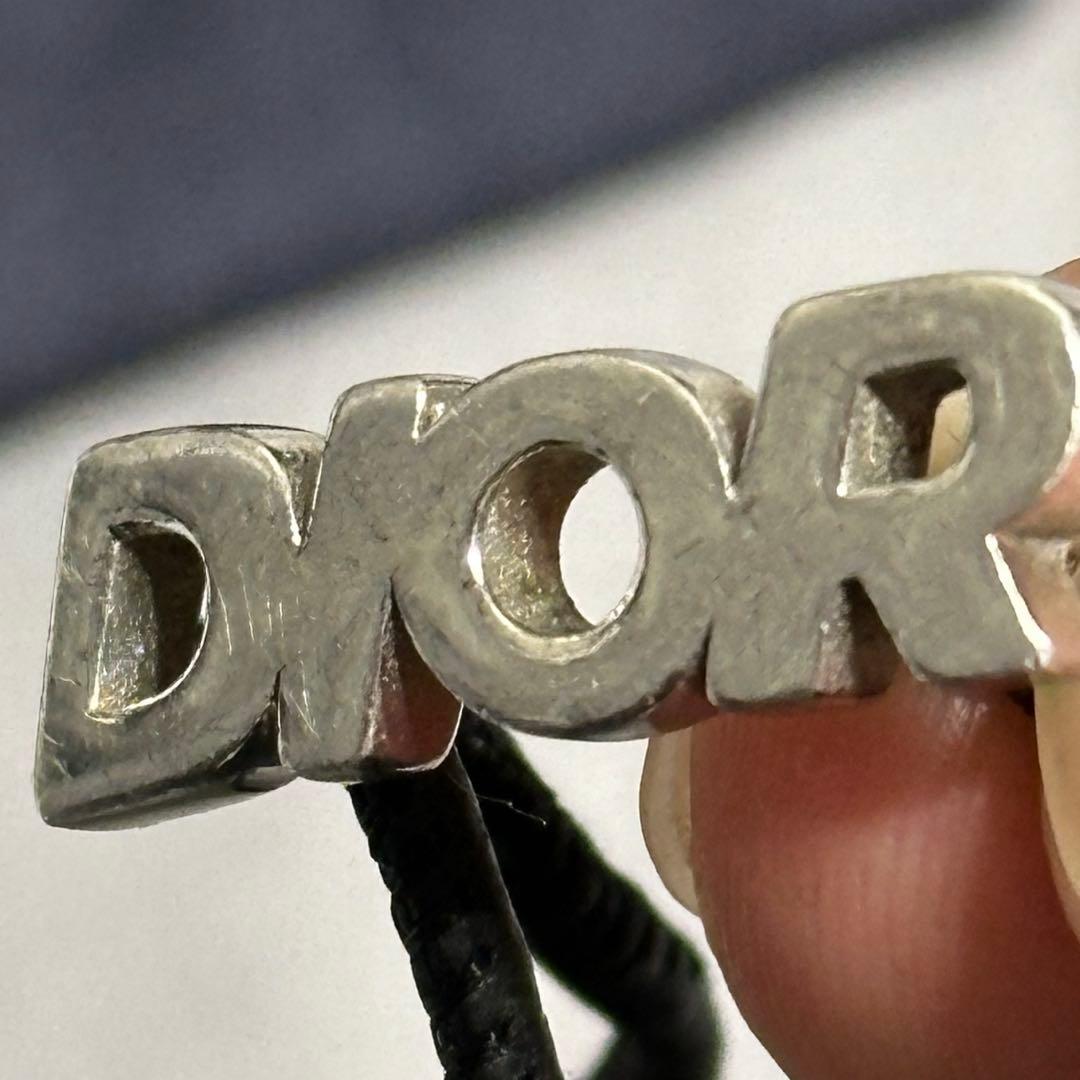 【正規品】DIOR ディオール コード ロゴ ブレスレット 21AW レザー