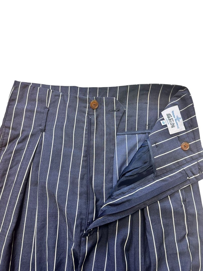 希少！極美品！ヴィヴィアンウエストウッドマン ストライプ サルエル