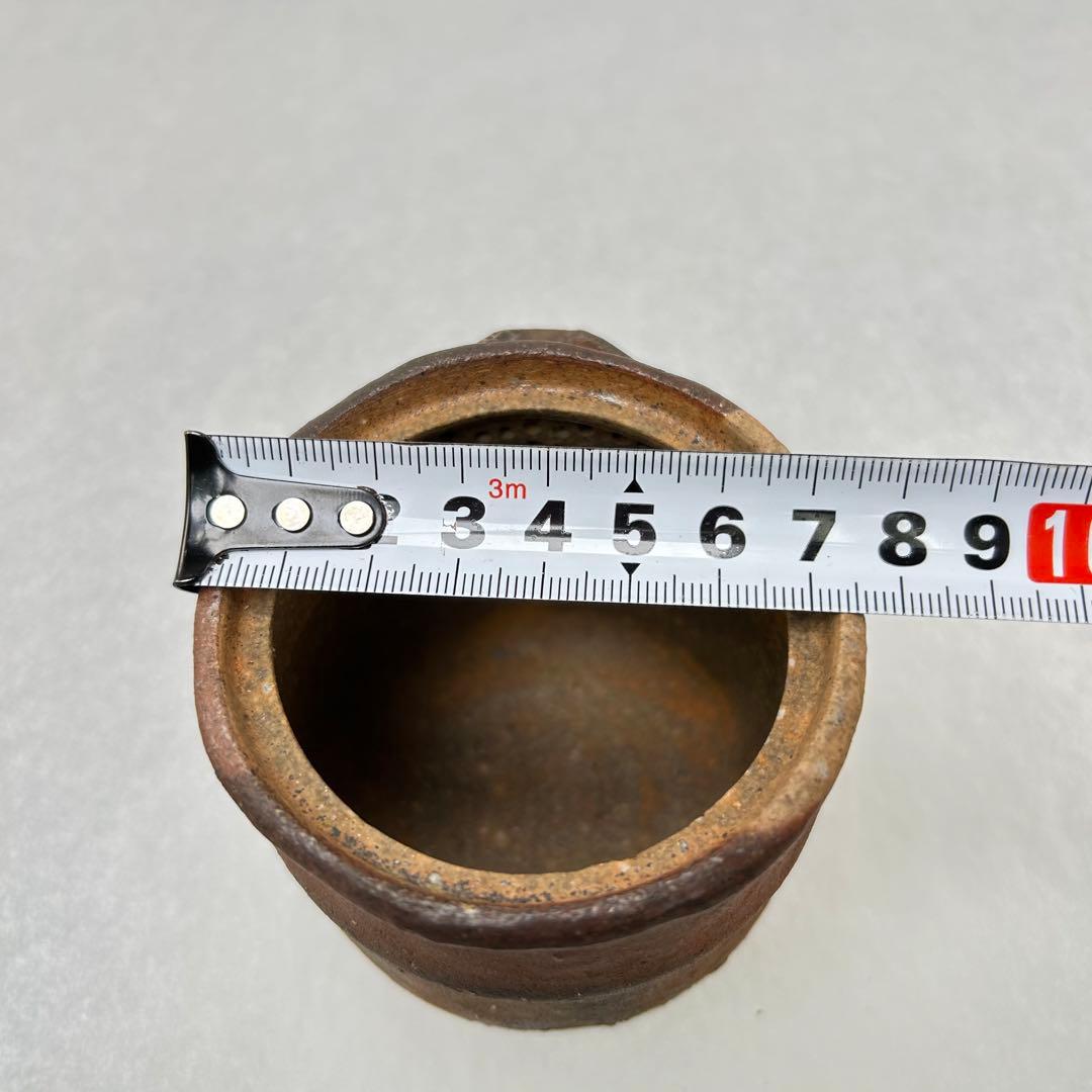 佐藤苔助 備前焼宝瓶 手捻り人気作者 急須 共箱 共布 茶注