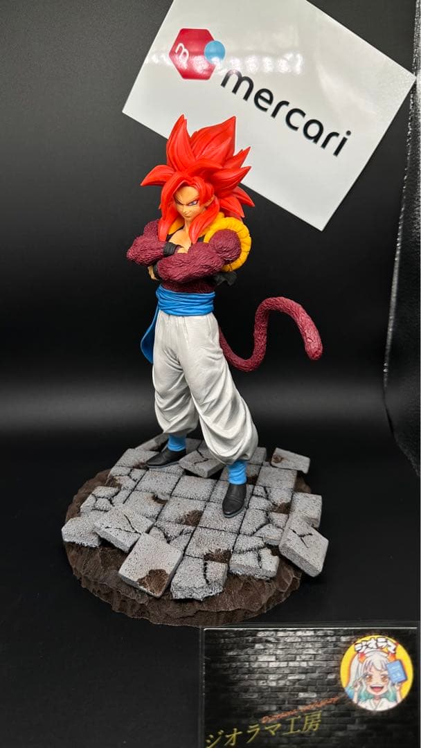 ゴジータ4 フィギュア ドッカンバトル7周年×フィギュアーツZERO［超
