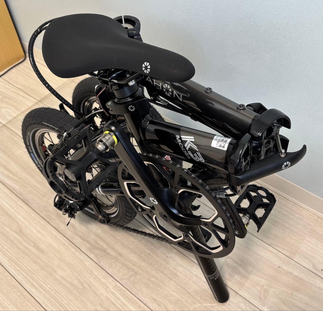 【カスタム有】DAHON K3 ガンメタリック 走行少なめ 室内保管