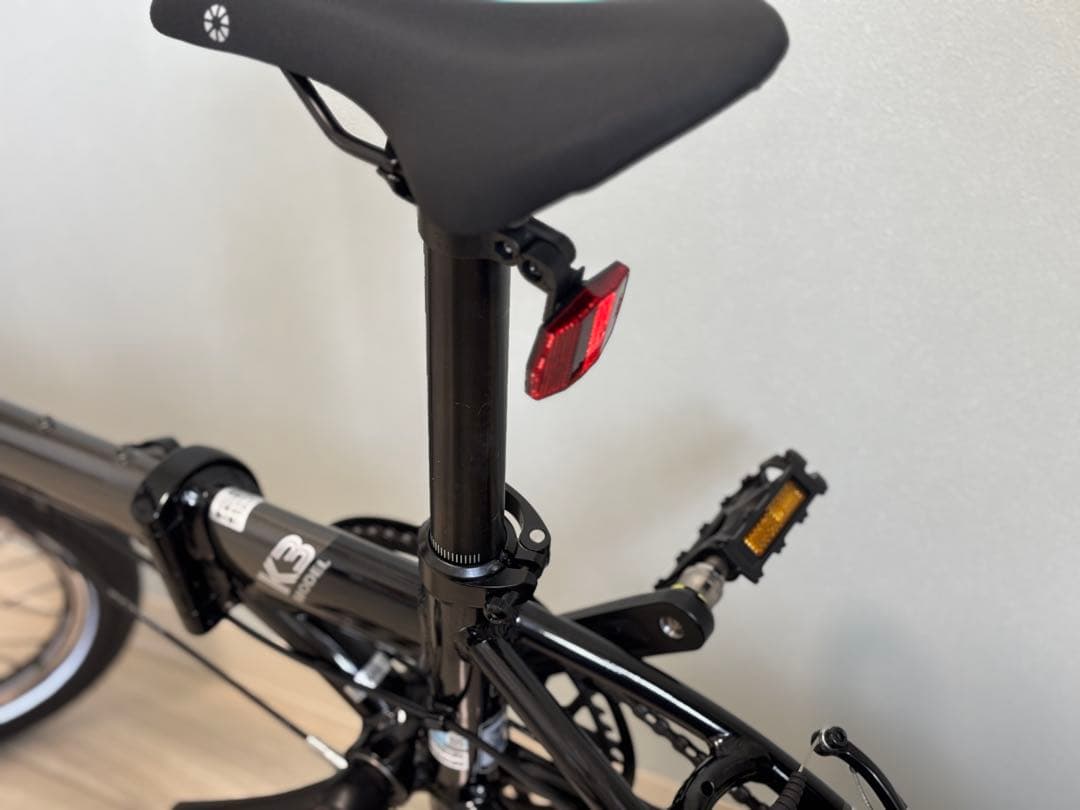 【カスタム有】DAHON K3 ガンメタリック 走行少なめ 室内保管