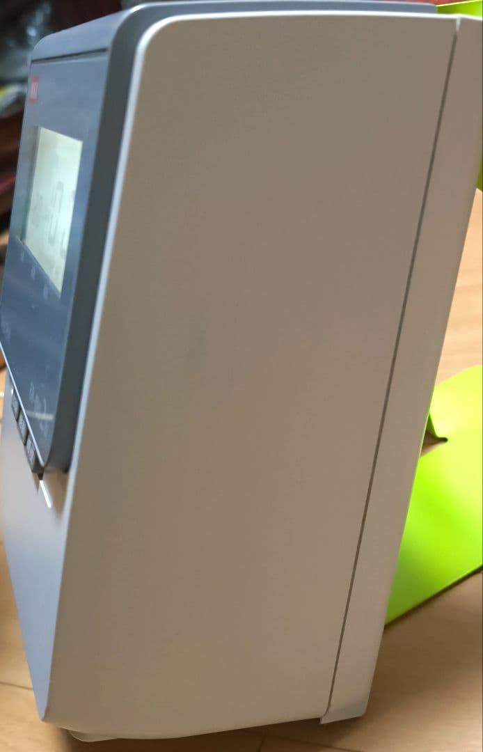 【訳あり美品】MAX マックス タイムレコーダー ER-80S2W 電波時計搭載