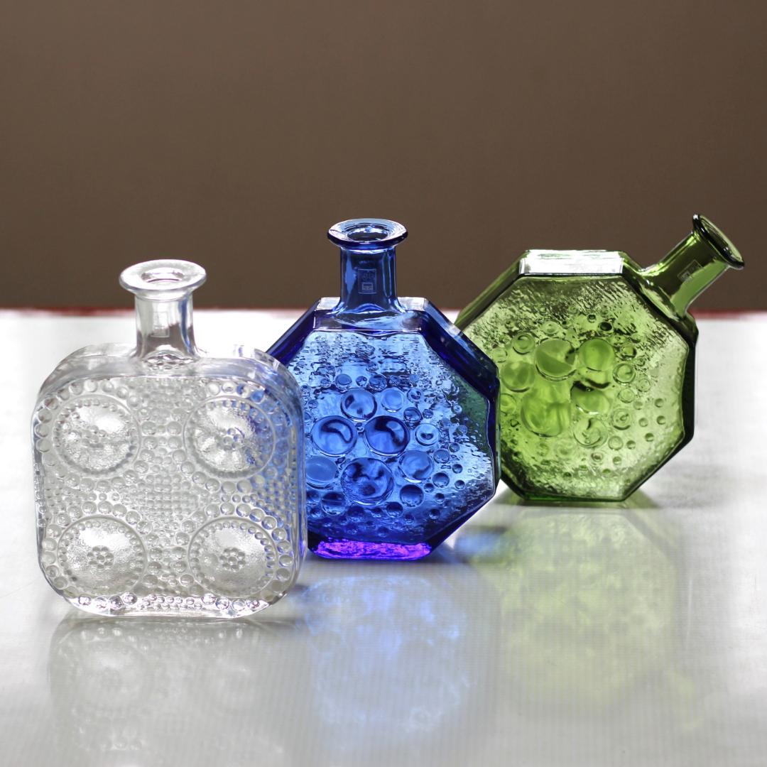 リーヒマエンラシグラッポニアガラスボトルナニースティル北欧ヴィンテージ