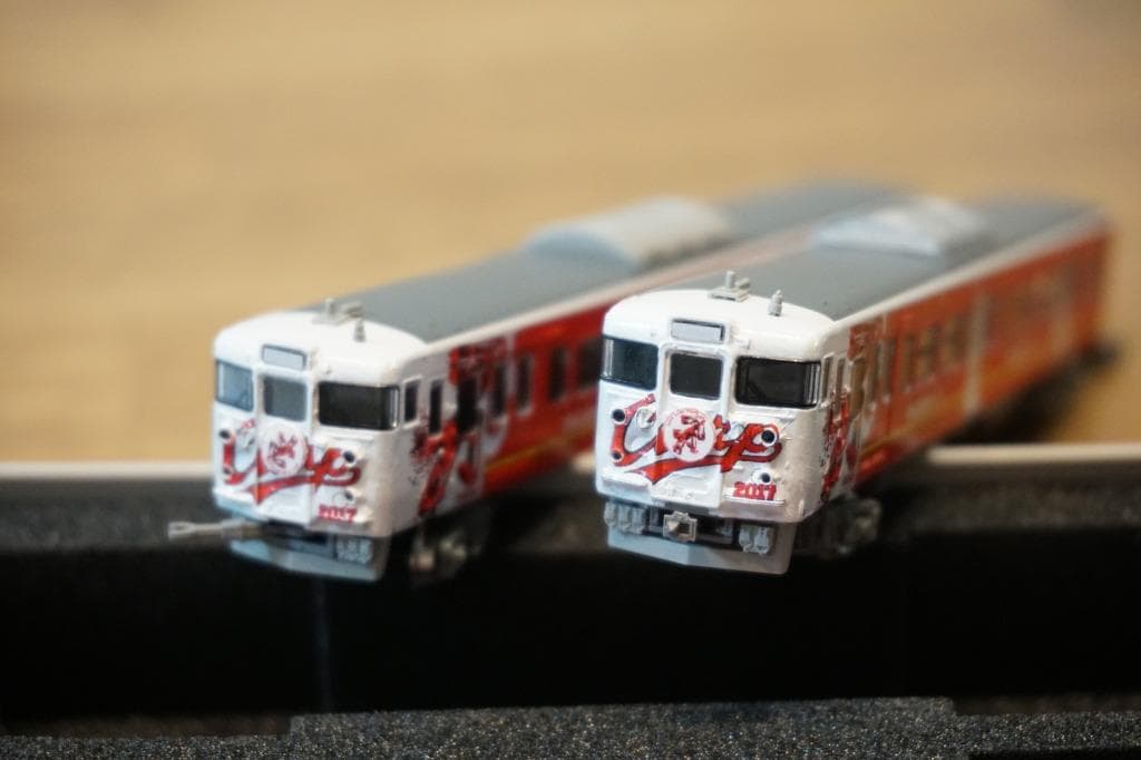 GM　115系　カープ応援2017年仕様＋サンフェ2017年仕様　計８両編成