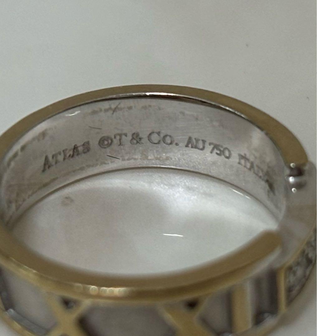 Tiffany&Co. ティファニー アトラス リング WG ダイヤ