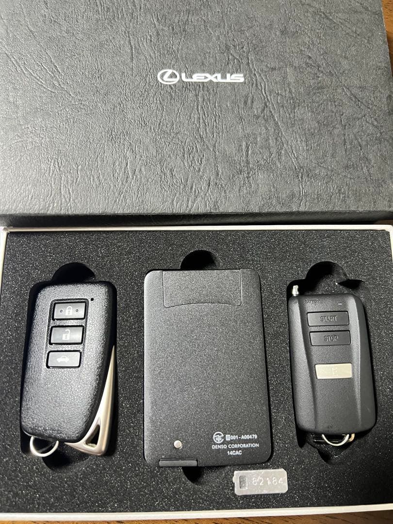 レクサス　スマートキー　リモートスタート　カードキー