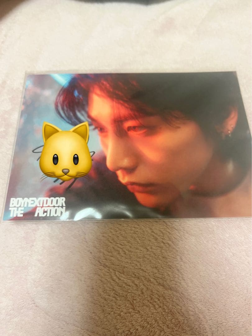 BOYNEXTDOOR テサンサイン入り ビジュアルカードTHE ACTION The Action (Play ver.) (SIGNED) - BOYNEXTDOOR OFFICIAL STORE