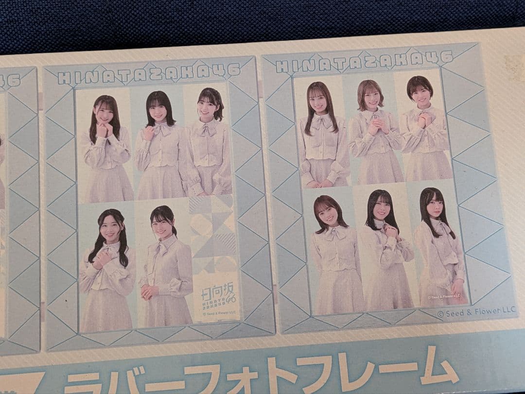 ラストワン賞！乃木坂46 ピンバッジ&日向坂46ラバーフォトフレーム