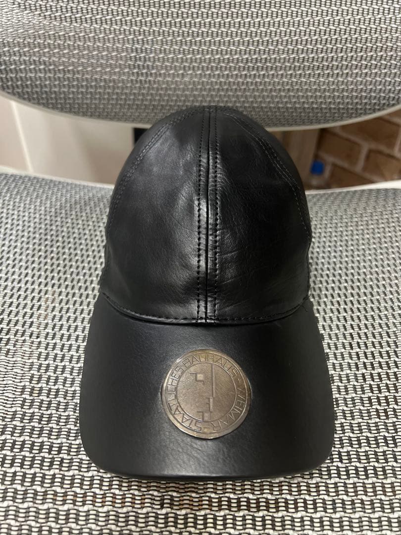 激レアprasthana レザーキャップleather シルバー925