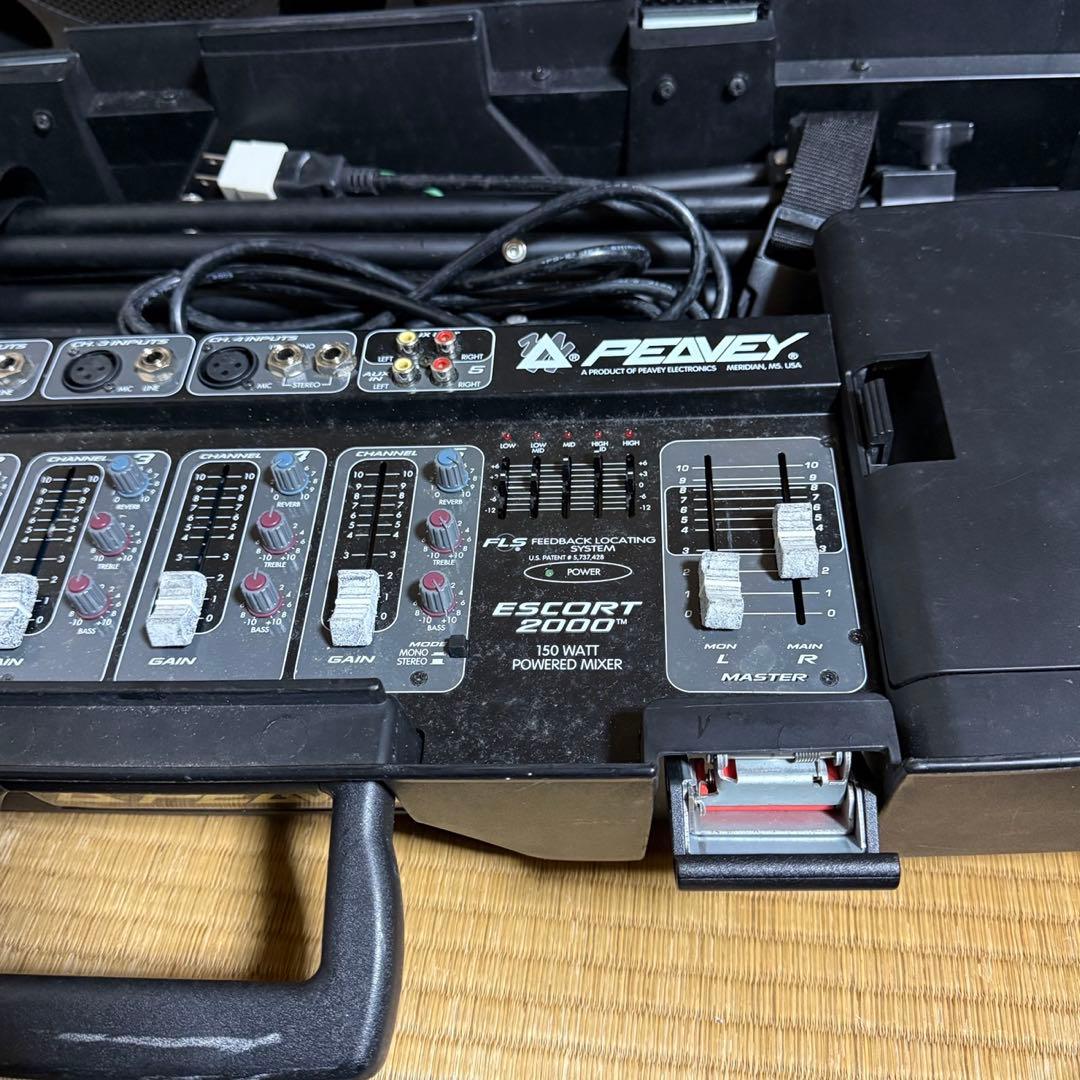 PEAVEY Escort 2000 ポータブルPAシステムセット PA機材