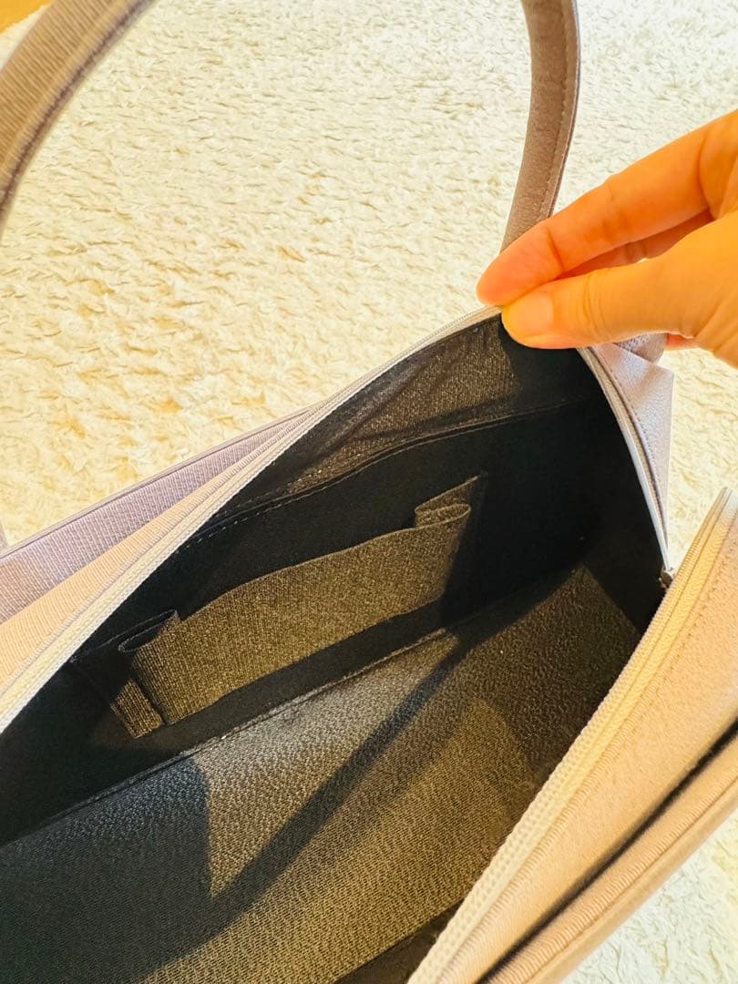 【最終価格】和装バッグ　あおりバック　藤色　グレー　バック　着物　和想庵