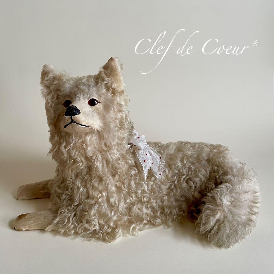 フランス アンティーク LOULOU パジャマドッグ レアカラー ビスクドール