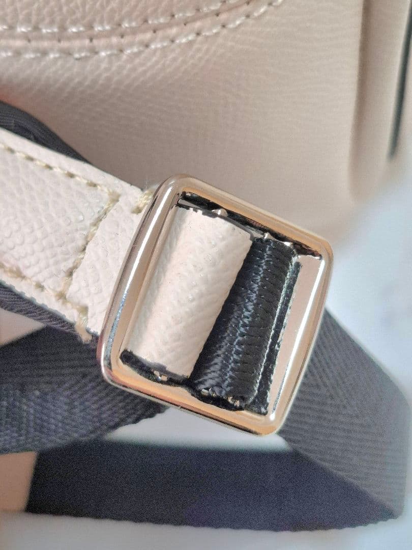 【COACH × Disney】ミニーマウス ミニリュック ホワイト レザー