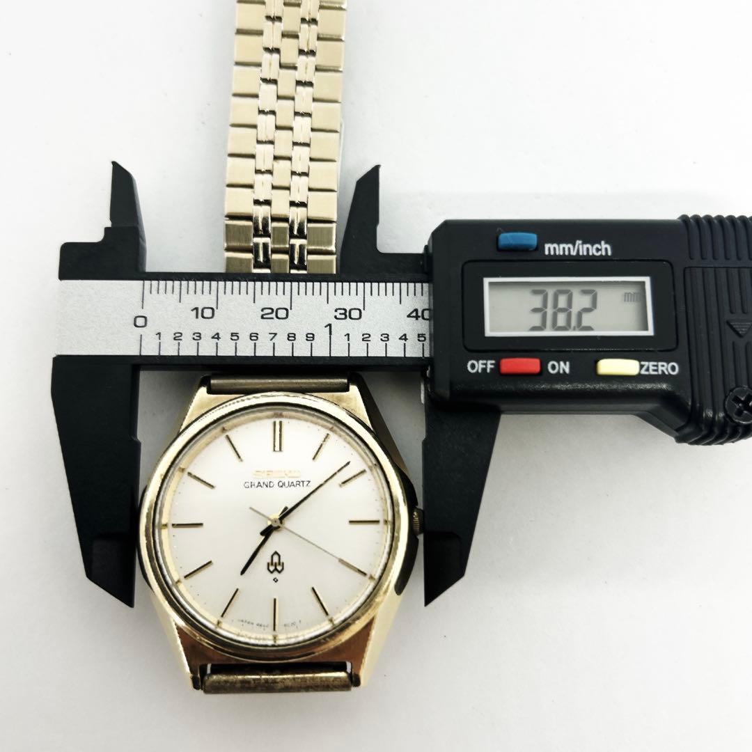 セイコー 腕時計 グランドクオーツ キャップゴールド ヴィンテージ SEIKO