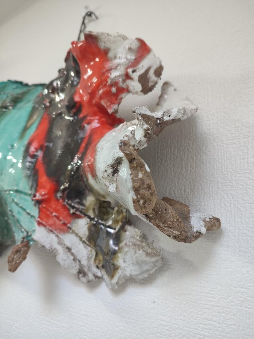 森正 作 馬酔木窯 魚 アート 陶芸家 貴重 レア